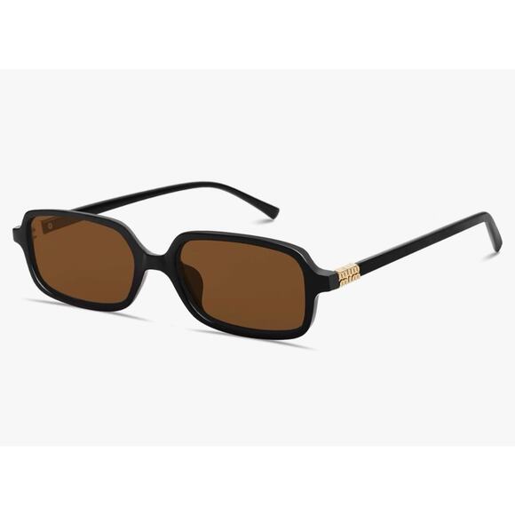 Trendy Small Rectangle Sunglasses for Women Men, Retro Vintage 90s Style *READ.. - Picture 12 of 13